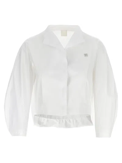 Givenchy 'puff' Shirt In White