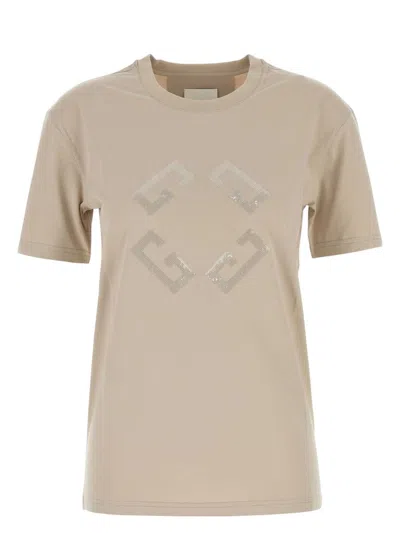 GIVENCHY WOMEN'S SAND COTTON T-SHIRT