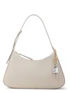 Givenchy Womens Natural Beige Lucky Lock Small Leather Shoulder Bag