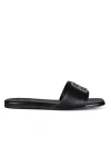 Givenchy Logo-plaque Detail Sandals In Black