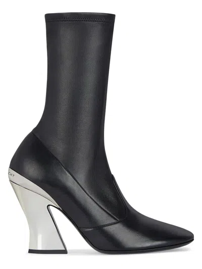 Givenchy Women's Sculpted Ankle Boots In Nappa Leather In Black