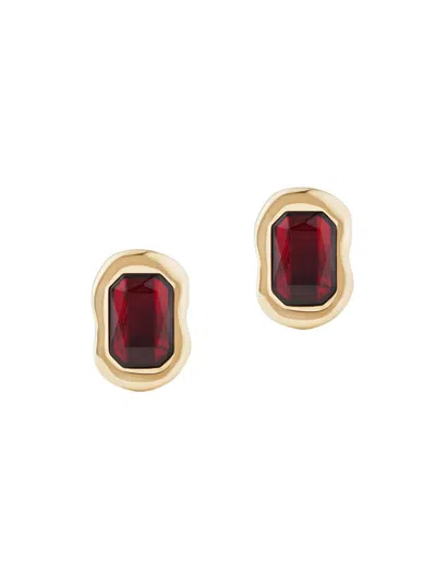Givenchy Women's Sculptural Crystal Earrings In Metal