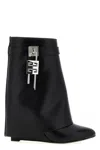 Givenchy Women 'shark Lock' Ankle Boots In Black