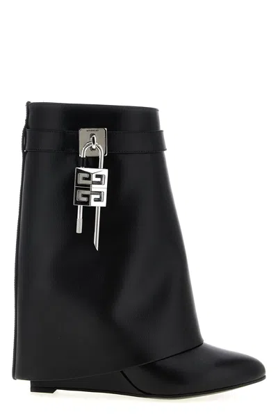 Givenchy Women 'shark Lock' Ankle Boots In Black
