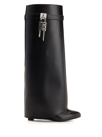 Givenchy Women "shark Lock" Boots In Black