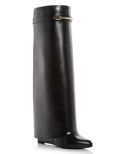 Givenchy Women's Shark Tall Boots In Black