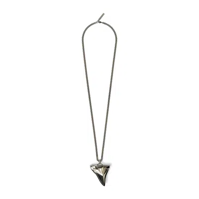 Givenchy Women's Shark Tooth Large Necklace In Blk/red