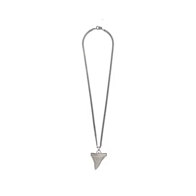 Givenchy Women's Shark Tooth Necklace In Charcoal
