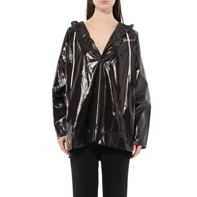 Givenchy Women's Shining Long Sleeve Shirt In Black