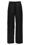 Givenchy Viscose Trousers With Wrinkled Effect In Black