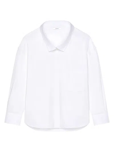 Givenchy Women's Shirt In Poplin In White