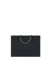 Givenchy Small G-tote Shopping Bag In 4g Embroidery With Chain In Black