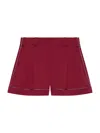 Givenchy Short En Soie In Red
