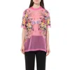 Givenchy Women's Silk Top In Fushia