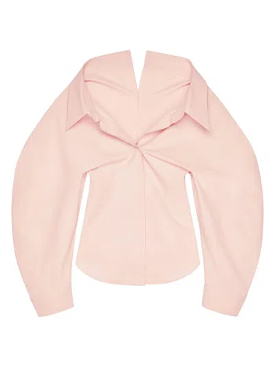 Givenchy Women's Slashed Shirt In Poplin