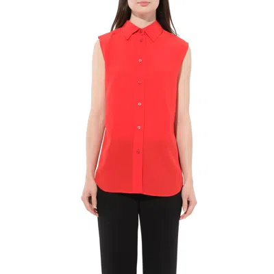 Givenchy Women's Sleeveless Shirt In Red