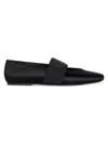Givenchy Tonal Elasticated-strap Ballet Flats In Black