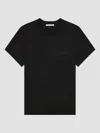 Givenchy Women's Slim T-shirt In Cotton With Embroidery In Black