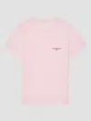 Givenchy Women's Slim T-shirt In Cotton With Embroidery In Pink