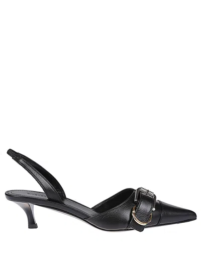 Givenchy Women Slingback Voyou In Black