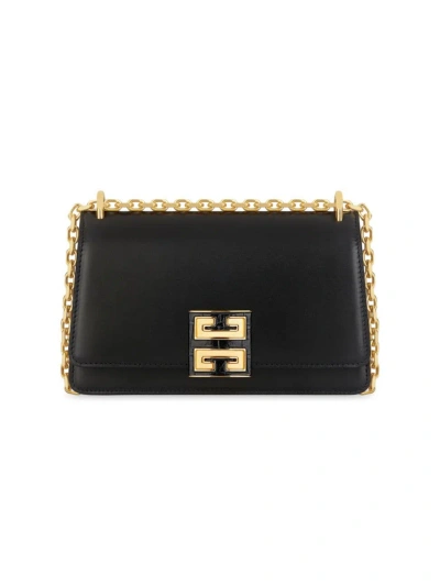 Givenchy Women's Small 4g Bag In Leather With Chain In Black