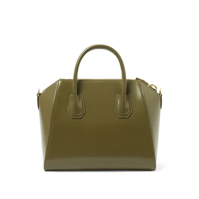 Givenchy Women's Small Antigona Bag In Dark Khaki