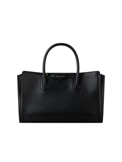 Givenchy Women's Small Antigona Catchall Top Handle Bag In Black