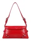 Givenchy Voyou Small Shoulder Bag In Leather In Red