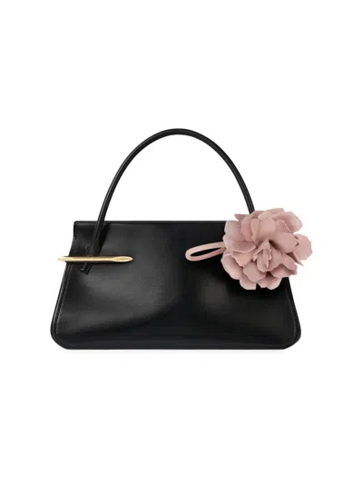 Givenchy Women's Small Rose Petals Charm In Nappa Leather In Pink
