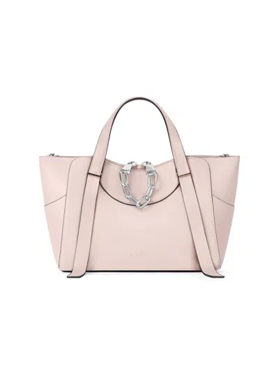 Givenchy Women's Small Snatch Top Handle Bag In Grained Leather In Pink