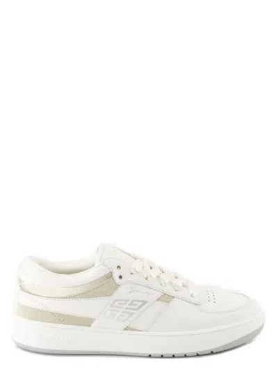 GIVENCHY WOMEN'S SNEAKER LOW TOP LACE UP WHITE BEIGE