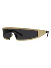 Givenchy Square Mask Sunglasses In Brown