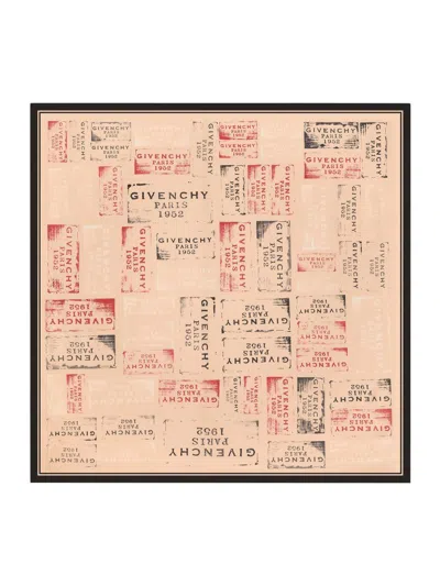 Givenchy Women's Stamp Shawl In Silk In Neutral
