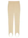 GIVENCHY WOMEN'S STIRRUP PANTS IN TWILL