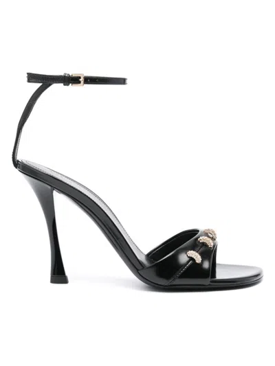 GIVENCHY WOMEN'S STITCH LEATHER SANDALS