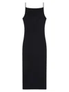 Givenchy Women's Straps Dress With Draped Back In Black