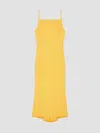 Givenchy Women's Straps Dress With Draped Back In Yellow