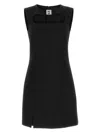 Givenchy Black Stretch Viscose Blend Mini Dress