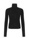 Givenchy Cutout Stretch-jersey Turtleneck Top In Black