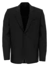 Givenchy Black Stretch Wool Blend Blazer