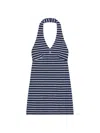 GIVENCHY WOMEN'S STRIPED DRESS IN COTTON TOWELING WITH 4G DETAIL