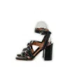 Givenchy Elegant Studded Leather Sandals In Black