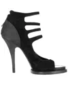 Givenchy Women's Suede Strappy Platform Sandal (authentic Pre-loved) In Black