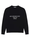 Givenchy Womens Black Brand-intarsia Round-neck Wool And Cashmere Sweater In Black