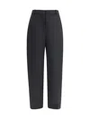 Givenchy Cocoon Tailored Pants In Wool In Black