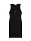 Givenchy Kids' Women's Tank Dress In Cotton With 4g Detail In Black