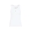 Givenchy Women Tank Top With Logo In White