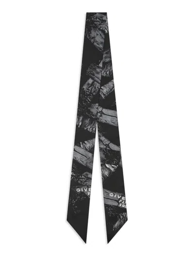 Givenchy Women's Tape Bandeau In Silk In Black