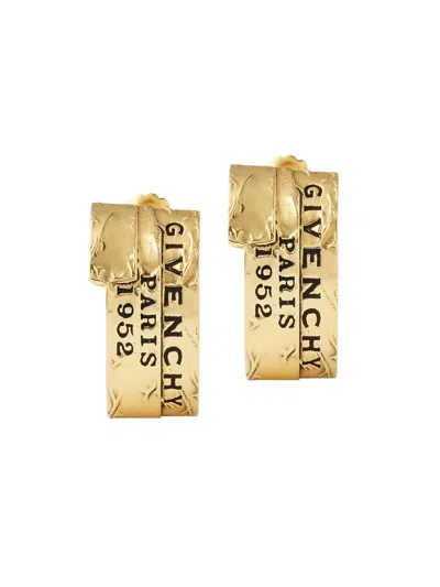 Givenchy Women's Tape Earrings In Metal And Enamel