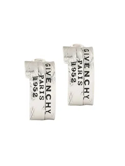 Givenchy Women's Tape Earrings In Metal And Enamel